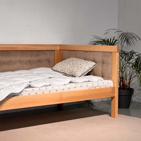 Pat Mobicasa Elsa 90 x 200 cm / Lemn / Wood photo 5 Pat Mobicasa Elsa 90 x 200 cm / Lemn / Wood photo 5