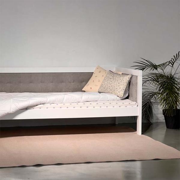 Pat Mobicasa Elsa 90 x 200 cm / Lemn / White photo 2 Pat Mobicasa Elsa 90 x 200 cm / Lemn / White photo 2