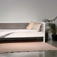 Кровать Mobicasa Elsa 90 x 200 см / Дерево / Белый photo 2