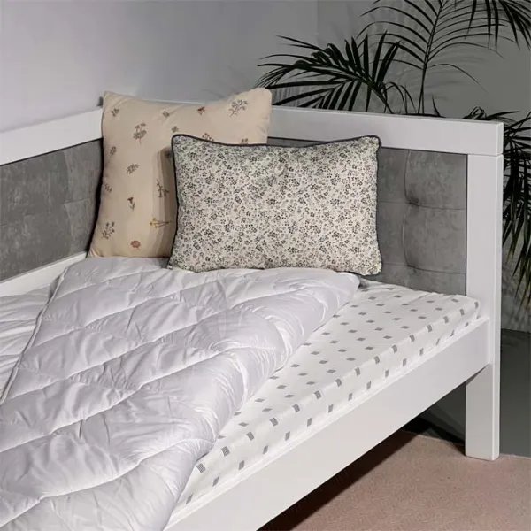 Pat Mobicasa Elsa 90 x 200 cm / Lemn / White photo 5 Pat Mobicasa Elsa 90 x 200 cm / Lemn / White photo 5