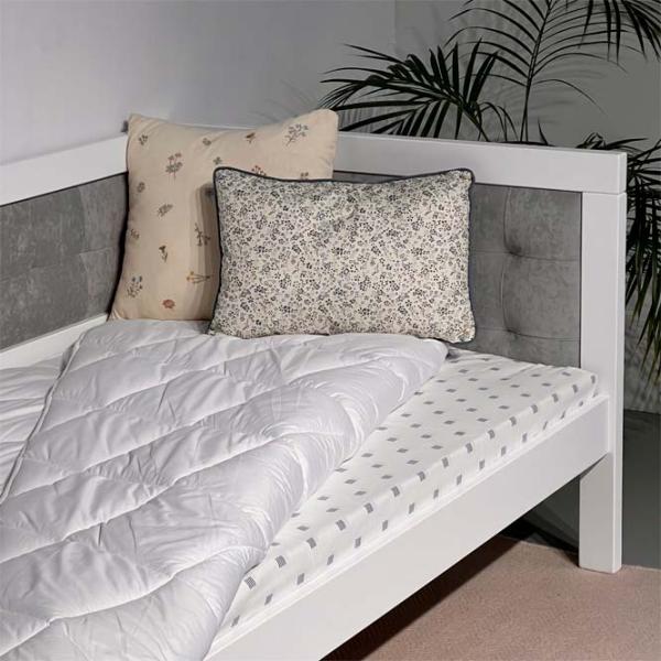 Pat Mobicasa Elsa 90 x 200 cm / Lemn / White photo 5 Pat Mobicasa Elsa 90 x 200 cm / Lemn / White photo 5