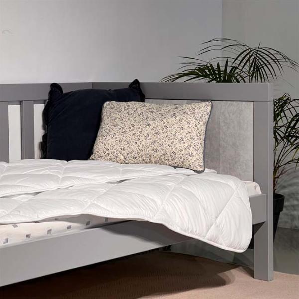 Кровать Mobicasa Anna 90 x 200 см / Дерево / Серый photo 2 Кровать Mobicasa Anna 90 x 200 см / Дерево / Серый photo 2