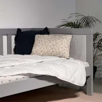 Кровать Mobicasa Anna 90 x 200 см / Дерево / Серый photo 2