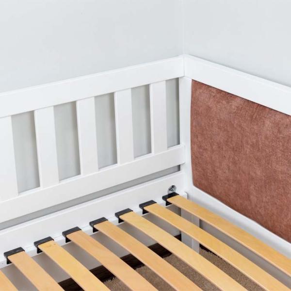 Кровать Mobicasa Anna 90 x 200 см / Дерево / Белый photo 6 Кровать Mobicasa Anna 90 x 200 см / Дерево / Белый photo 6