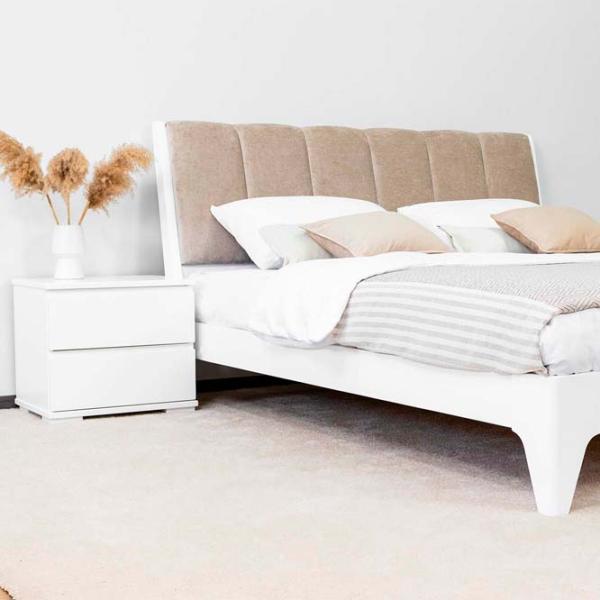 Кровать Mobicasa Malmo 180 x 200 см / Дерево / Белый photo 6 Кровать Mobicasa Malmo 180 x 200 см / Дерево / Белый photo 6