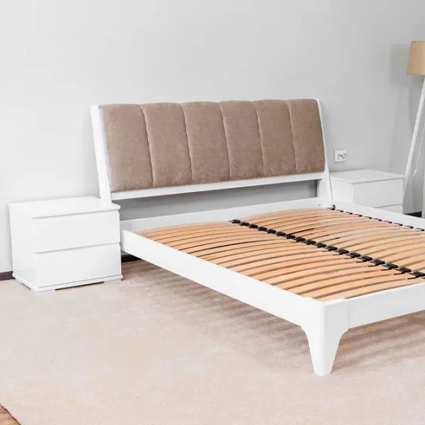 Кровать Mobicasa Malmo 180 x 200 см / Дерево / Белый photo 9 Кровать Mobicasa Malmo 180 x 200 см / Дерево / Белый photo 9