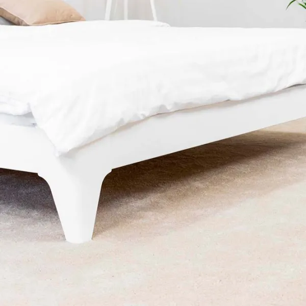 Pat Mobicasa Malmo 160 x 200 cm / Lemn / White photo 4 Pat Mobicasa Malmo 160 x 200 cm / Lemn / White photo 4