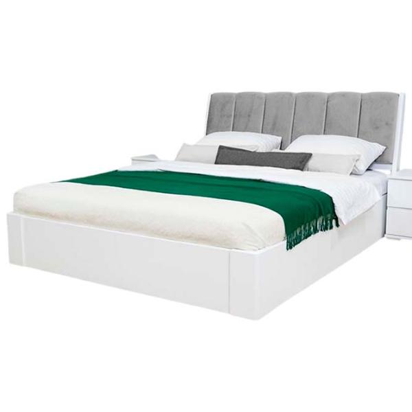 Pat Mobicasa Malmo 180 x 200 cm / Lemn / White photo 1 Pat Mobicasa Malmo 180 x 200 cm / Lemn / White photo 1