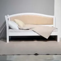 Кровать Mobicasa Rapunzel 90 x 200 см / Дерево / Белый photo 2