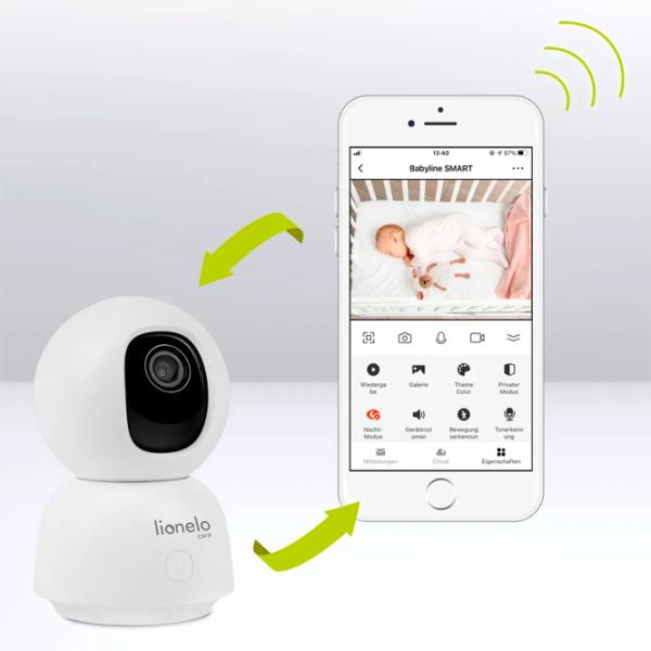 Радио-няня Lionelo Babyline View Сеть / 8 м photo 5