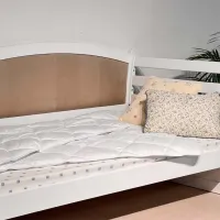 Кровать Mobicasa Rapunzel 90 x 200 см / Дерево / Белый photo 2