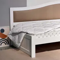 Кровать Mobicasa Rapunzel 90 x 200 см / Дерево / Белый photo 4