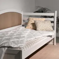 Кровать Mobicasa Rapunzel 90 x 200 см / Дерево / Белый photo 5