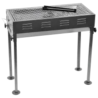 Grătar 4Life BBQ Grill AT96 Brichete, cărbuni / Mobil