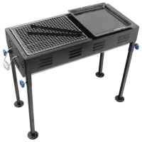 Мангал 4Life BBQ Grill AT96 Брикеты, уголь / Мобильный photo 2