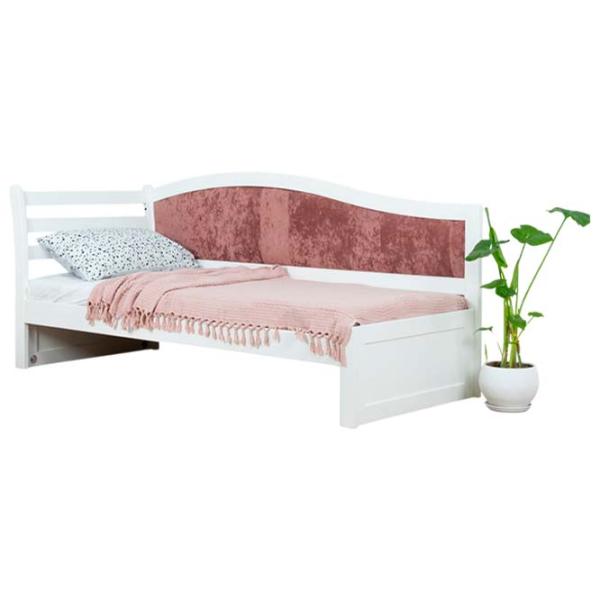 Pat Mobicasa Rapunzel 90 x 200 cm / Lemn / White photo 1 Pat Mobicasa Rapunzel 90 x 200 cm / Lemn / White photo 1