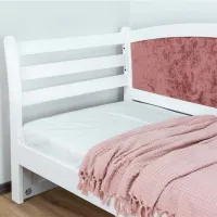 Кровать Mobicasa Rapunzel 90 x 200 см / Дерево / Белый photo 2