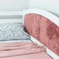 Кровать Mobicasa Rapunzel 90 x 200 см / Дерево / Белый photo 3