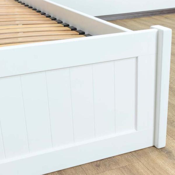 Pat Mobicasa Rapunzel 90 x 200 cm / Lemn / White photo 5 Pat Mobicasa Rapunzel 90 x 200 cm / Lemn / White photo 5