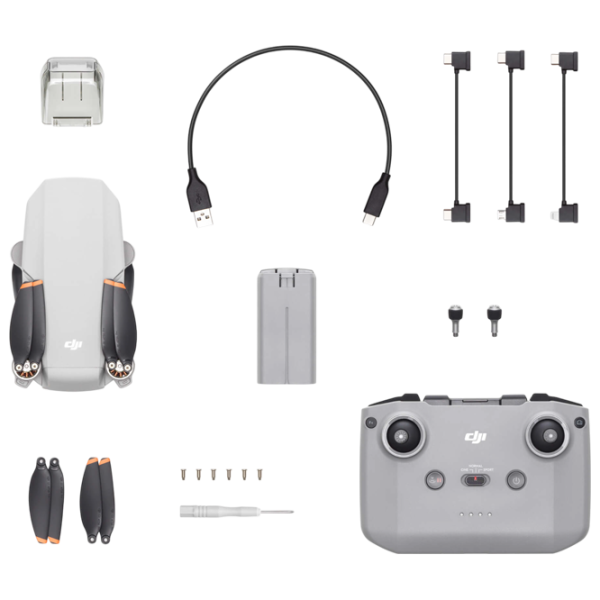 Дрон DJI Mini 4K Standard Set Профессиональный / Серый photo 3