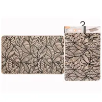 Коврик для ванной Luance Jungle Резина / Бежевый