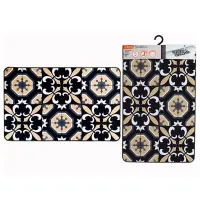 Коврик для ванной Luance Carmen Резина / Черный