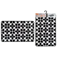 Коврик для ванной Luance Marta Резина / Черный