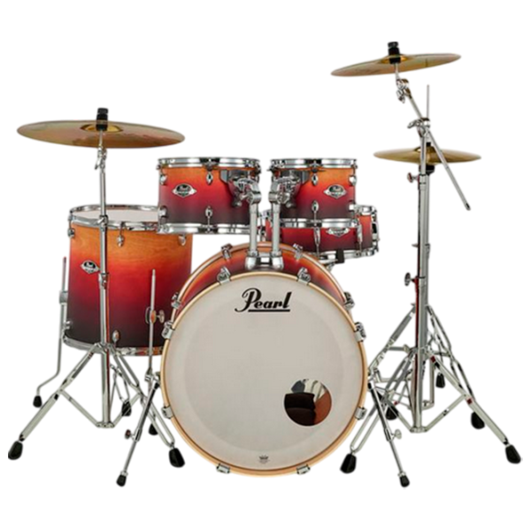 Set de tobe Pearl EXL725SBR/C218 5 / Pentru practică photo 1