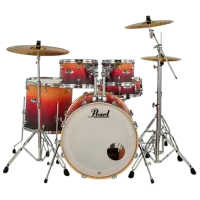 Set de tobe Pearl EXL725SBR/C218 5 / Pentru practică