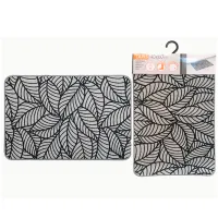 Коврик для ванной Luance Jungle Резина / Серый