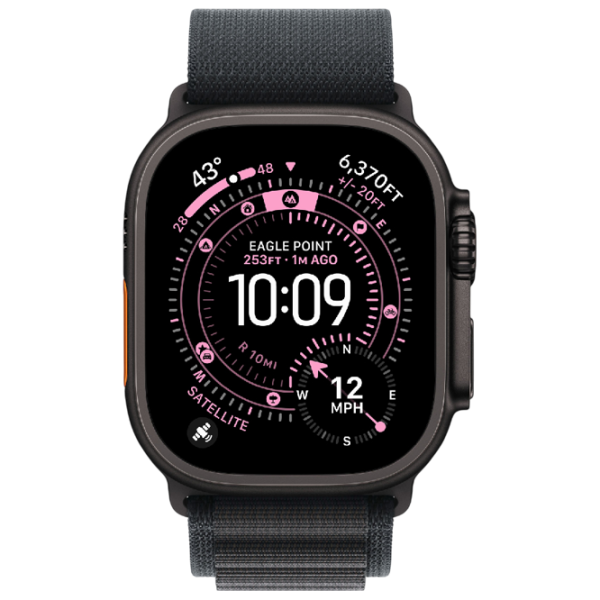 Ceas inteligent Apple Watch Ultra 3  1.98" / 49 mm / Black - Black / MF0X4QI/A photo 2 Ceas inteligent Apple Watch Ultra 3  1.98" / 49 mm / Black - Black / MF0X4QI/A photo 2