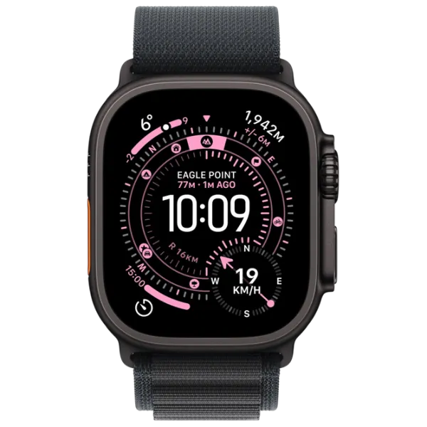 Ceas inteligent Apple Watch Ultra 3  1.98" / 49 mm / Black - Black / MF0V4QI/A photo 2 Ceas inteligent Apple Watch Ultra 3  1.98" / 49 mm / Black - Black / MF0V4QI/A photo 2