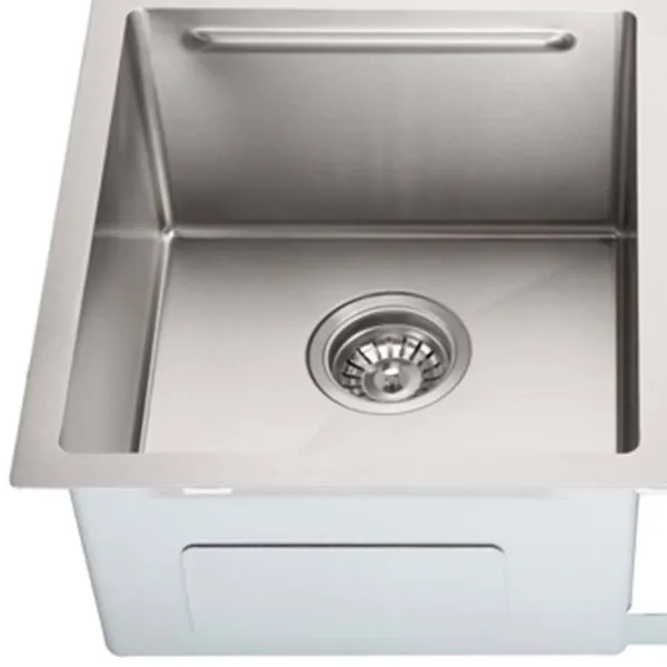 Кухонная мойка SanDonna HD7850 double 78 x 50 / Нержавеющая сталь / Сатин photo 2