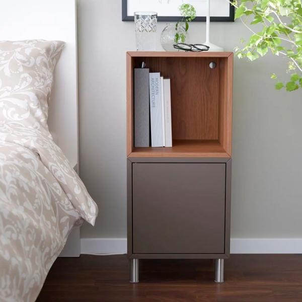 Тумбочки Ikea Eket 80 x 35 x 35см / ЛДСП / Dark grey photo 3 Тумбочки Ikea Eket 80 x 35 x 35см / ЛДСП / Dark grey photo 3