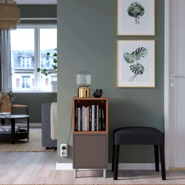 Тумбочки Ikea Eket 80 x 35 x 35см / ЛДСП / Dark grey photo 5 Тумбочки Ikea Eket 80 x 35 x 35см / ЛДСП / Dark grey photo 5