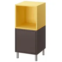 Тумбочки Ikea Eket 80 x 35 x 35см / ЛДСП / Dark grey