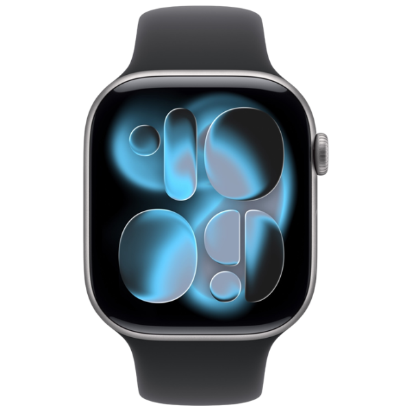 Умные часы Apple Watch Series 11  1.96" / 42 мм / Серый - Чёрный / MEQW4ET/A photo 2 Умные часы Apple Watch Series 11  1.96" / 42 мм / Серый - Чёрный / MEQW4ET/A photo 2