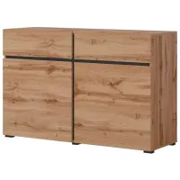 Тумбочки Helvetia Cross 2D2S 78.3 x 119.5 x 40см / ЛДСП / Brown