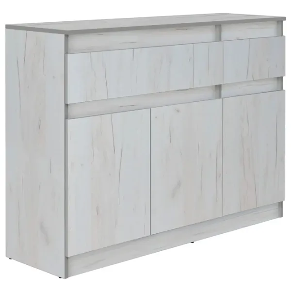 Тумбочки Modern Komfi 120 92 x 120 x 40см / ЛДСП / Craft Oak White photo 2