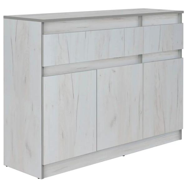 Тумбочки Modern Komfi 120 92 x 120 x 40см / ЛДСП / Craft Oak White photo 2