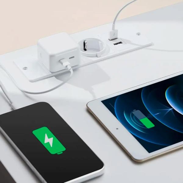 Noptiere Vasagle LET631W14 59 x x 35 / PAL / White photo 4