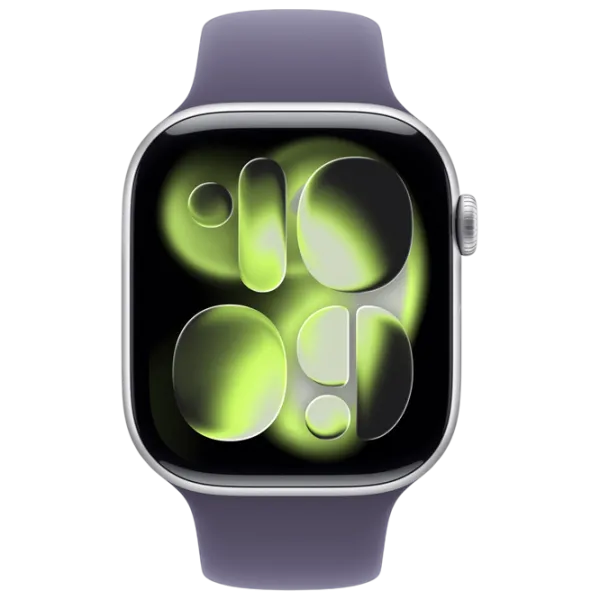 Умные часы Apple Watch Series 11  1.96" / 46 мм / Серебряный - Пурпурный / MEV94ET/A photo 2 Умные часы Apple Watch Series 11  1.96" / 46 мм / Серебряный - Пурпурный / MEV94ET/A photo 2