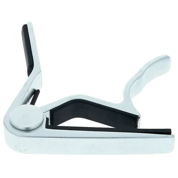 Гитарный каподастр Harley Benton HBCA-7D-A D-Style Capo A/E  Серебряный / Металл photo 2