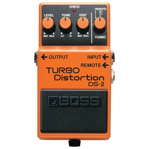 Педаль Boss DS-2(B) EXP Turbo Distortion  Оранжевый / Металл photo 1
