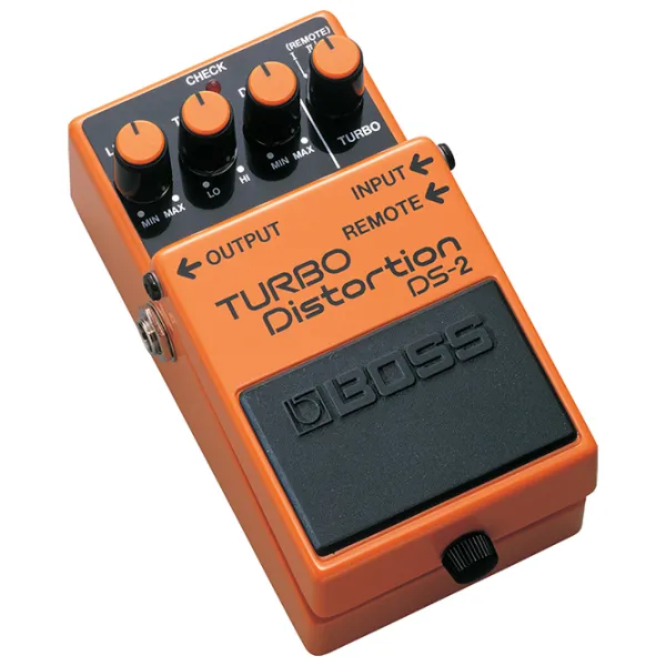 Педаль Boss DS-2(B) EXP Turbo Distortion  Оранжевый / Металл photo 2