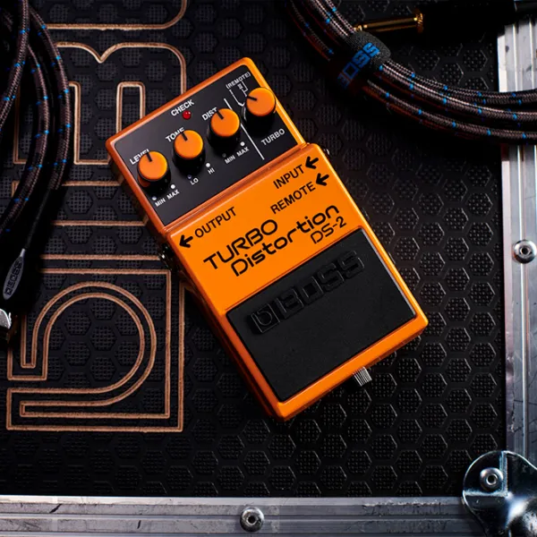 Педаль Boss DS-2(B) EXP Turbo Distortion  Оранжевый / Металл photo 3