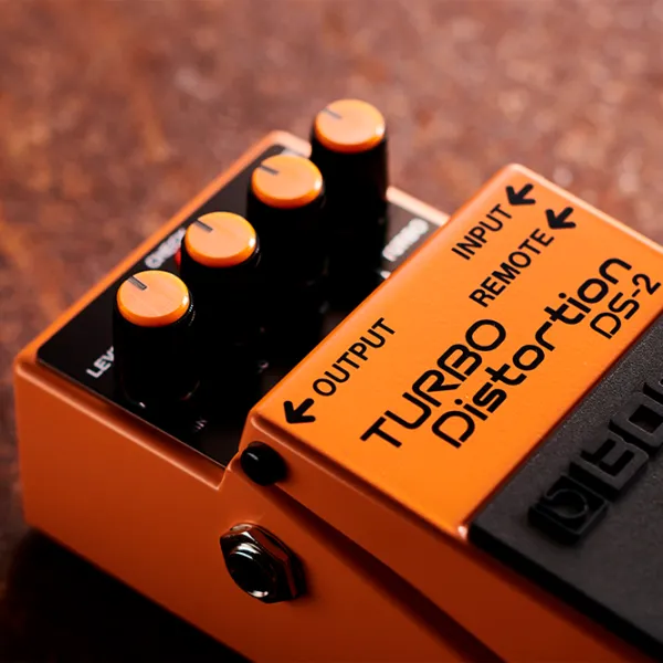 Педаль Boss DS-2(B) EXP Turbo Distortion  Оранжевый / Металл photo 4