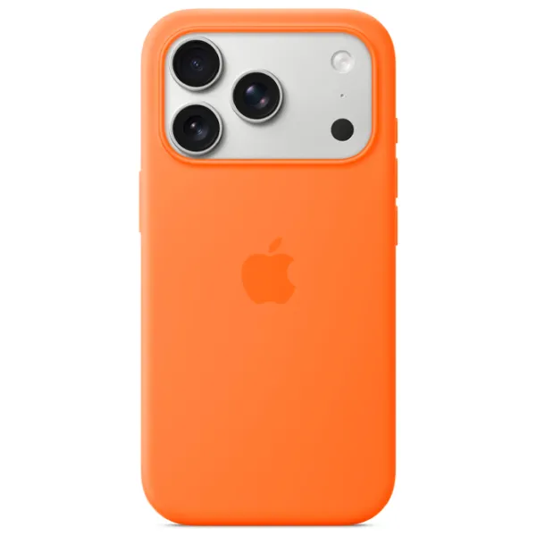 Husă pentru smartphone Apple iPhone 17 Pro Apple / Back / Silicon / Orange photo 2