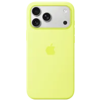 Husă pentru smartphone Apple iPhone 17 Pro Max Apple / MagSafe Back / Silicon / Neon Yellow