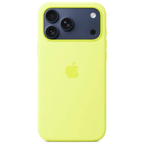 Husă pentru smartphone Apple iPhone 17 Pro Max Apple / MagSafe Back / Silicon / Neon Yellow photo 2